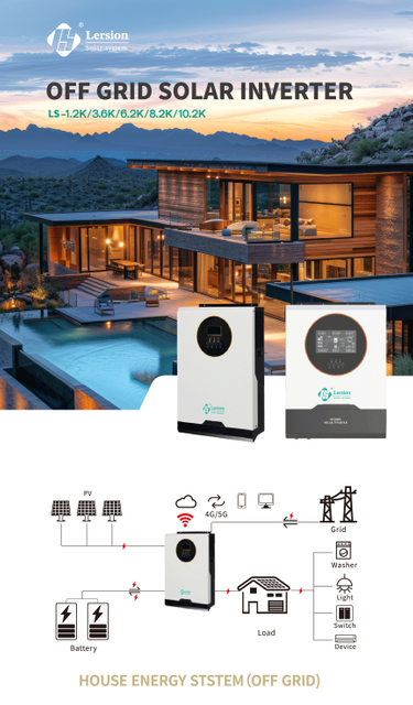 LS-6.2KW High-frequency Solar Inverter